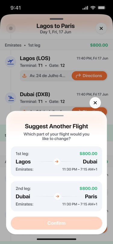 Flight details